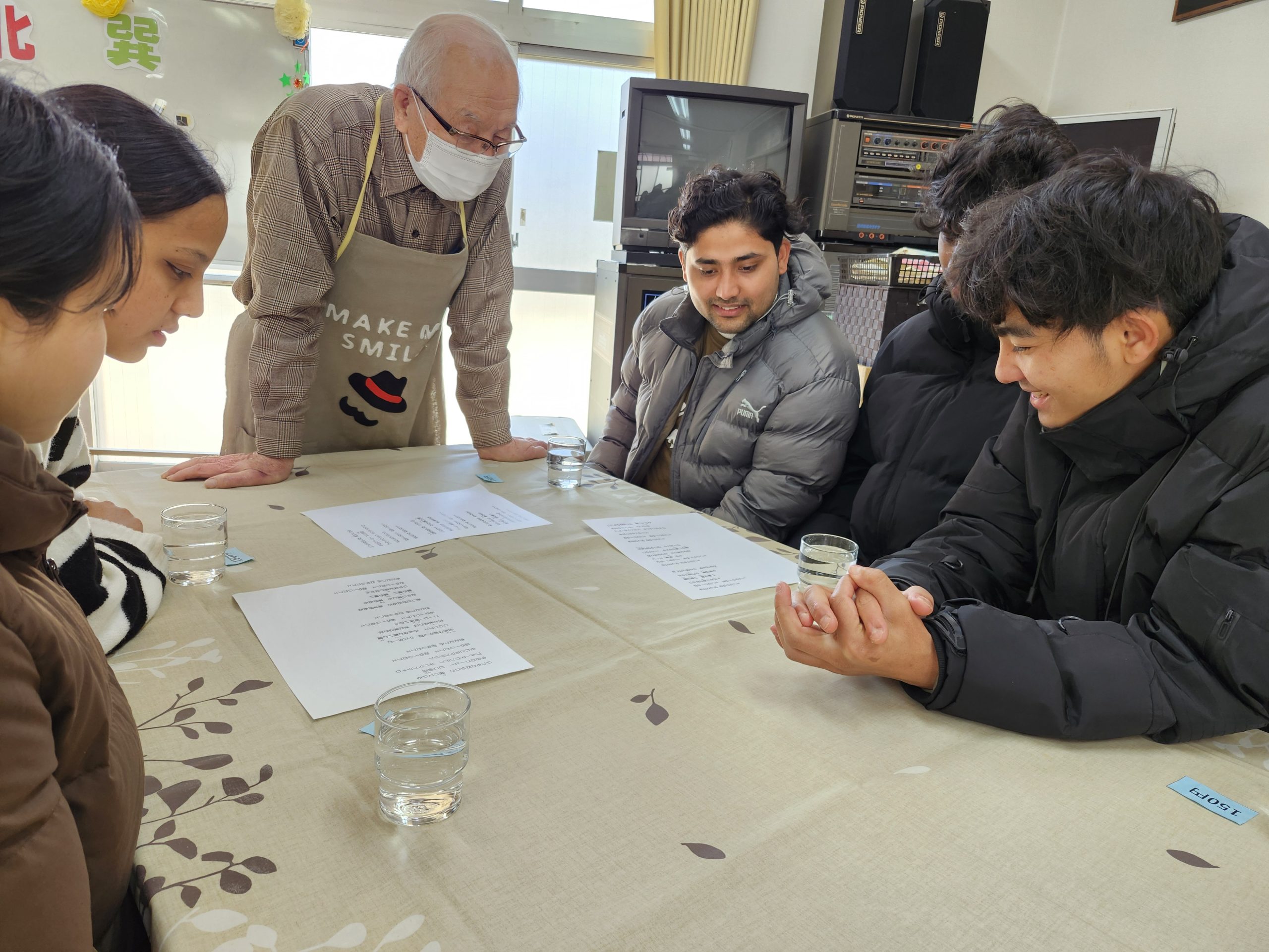 おやじカフェ 1/28　日生日本語学園