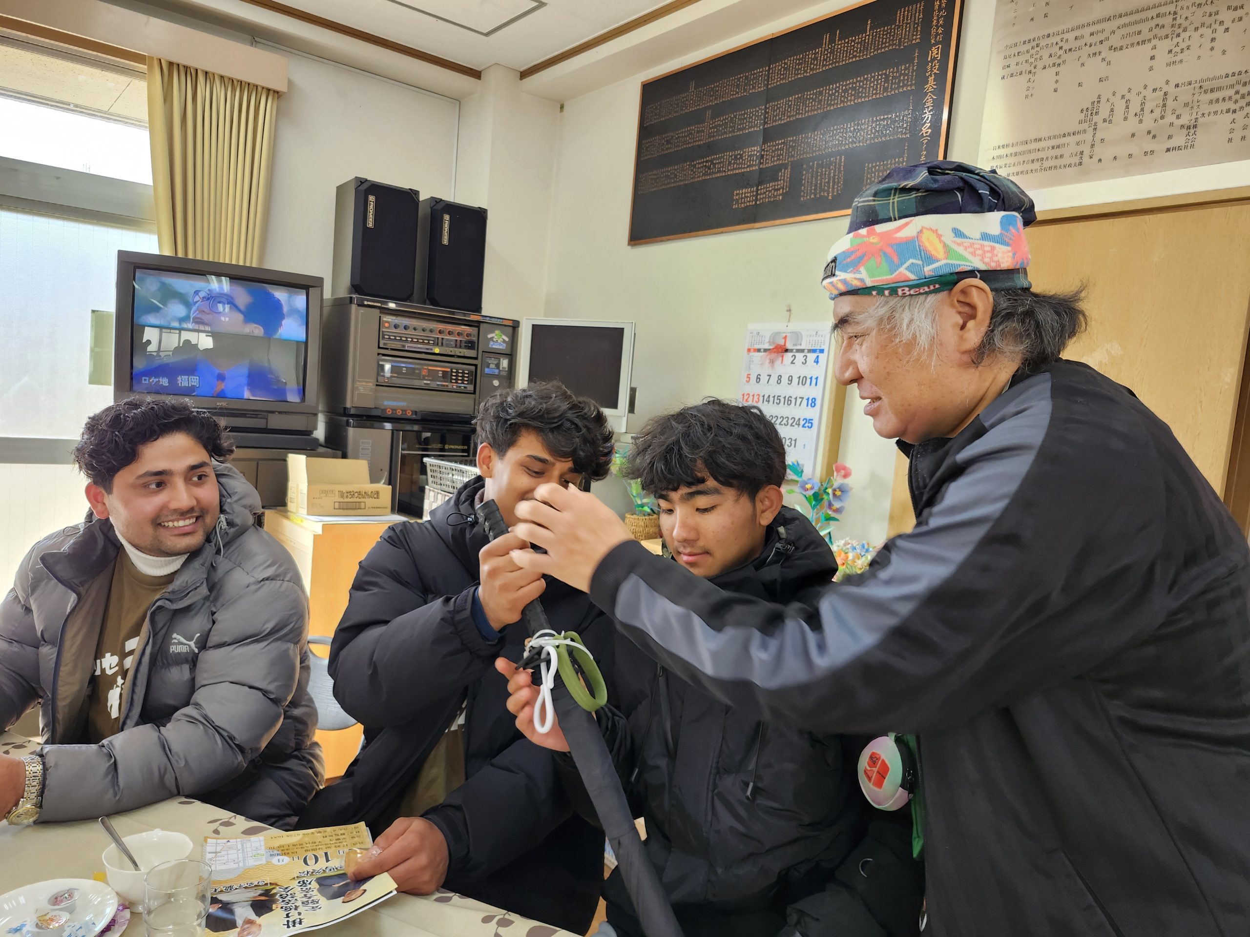 おやじカフェ 1/28　日生日本語学園