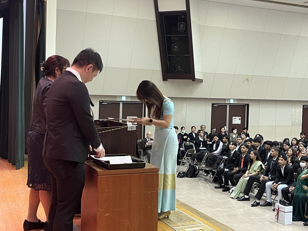 卒業 日生日本語学園