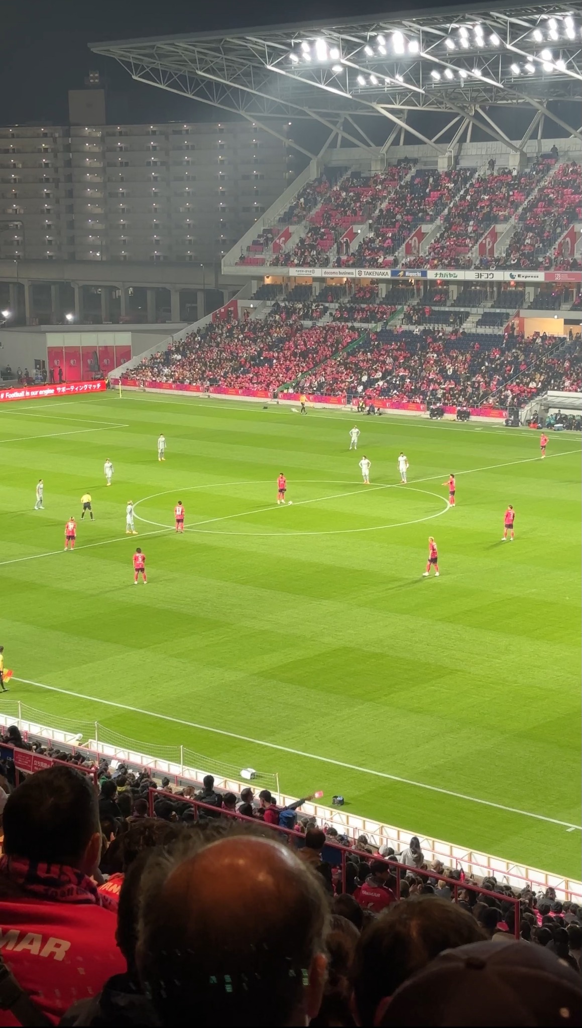 サッカーJ1 セレッソ大阪(Cerezo Osaka) vs ファジアーノ岡山(Fagiano Okayama)の試合観戦