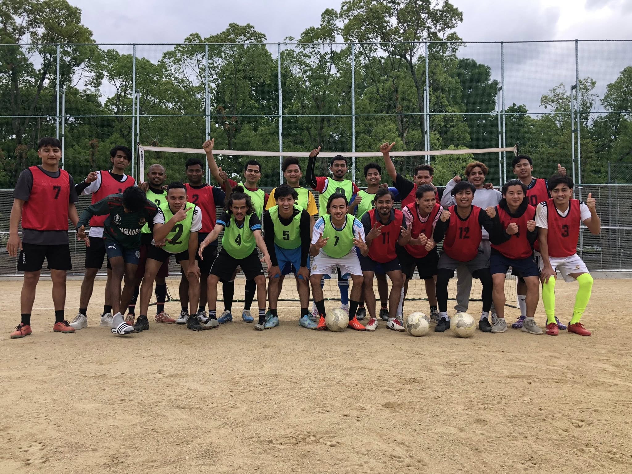 サッカー練習会