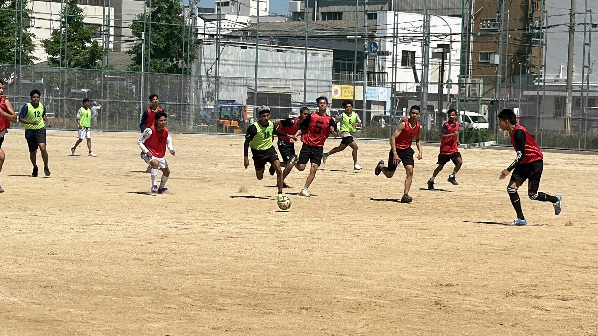 サッカー練習会