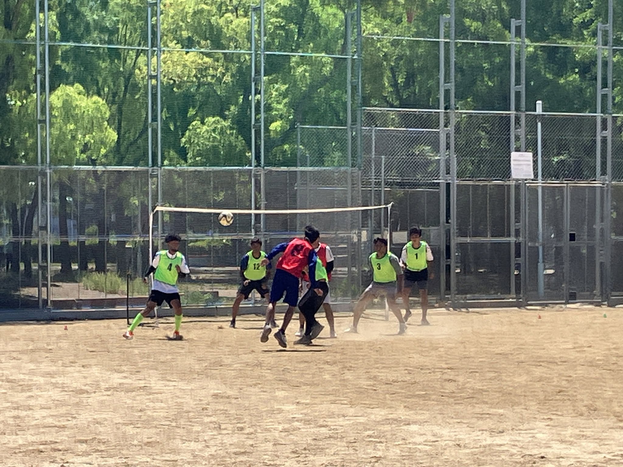 サッカー練習会