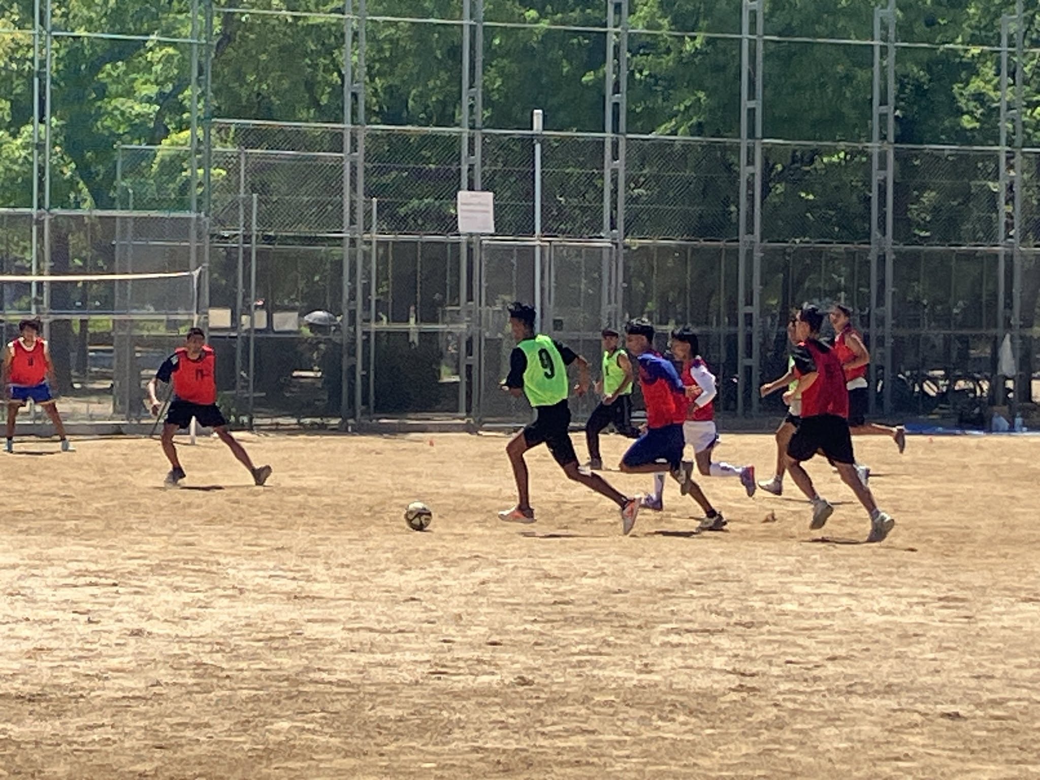 サッカー練習会