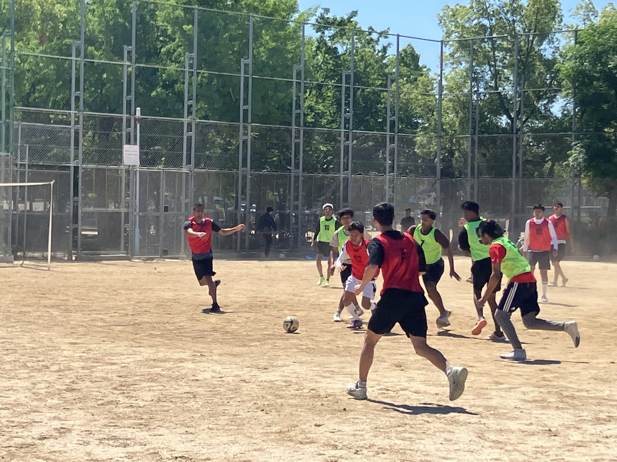 サッカー練習会